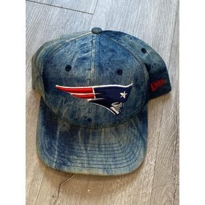 New Era 'Denim Dip' New England Patriots Snapback Cap